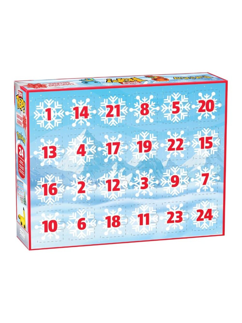 Pokémon Funko Bitty Pop! 24 Day Countdown Advent Calendar NEW Factory Sealed - Picture 2 of 5
